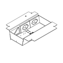 Steckdoseneinsatz für 3+2 FLF inkl. 1xT13, weiss und 1xT13, schwarz