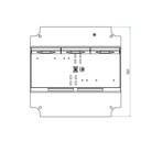 Steckdoseneinsatz für 3+2 FLF inkl. 3x 1xT13, weiss