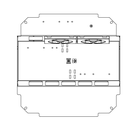 Steckdoseneinsatz für 2x5 FLF inkl. 2x 3xT13, weiss