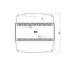 Steckdoseneinsatz für 2x7 FLF inkl. 6xT13, weiss, und 1xT13, schwarz