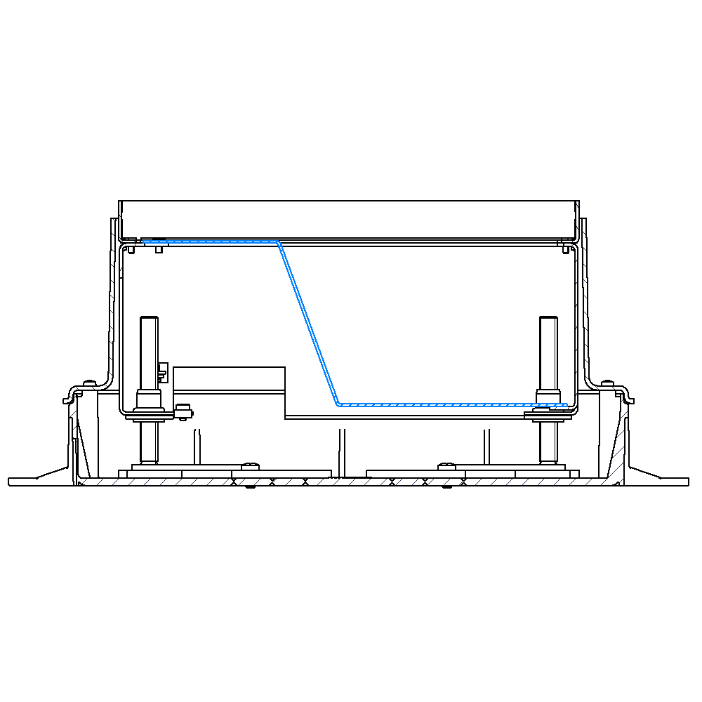 Steckdoseneinsatz für 6 FLF inkl. Erddraht, 3x 1xT13, weiss