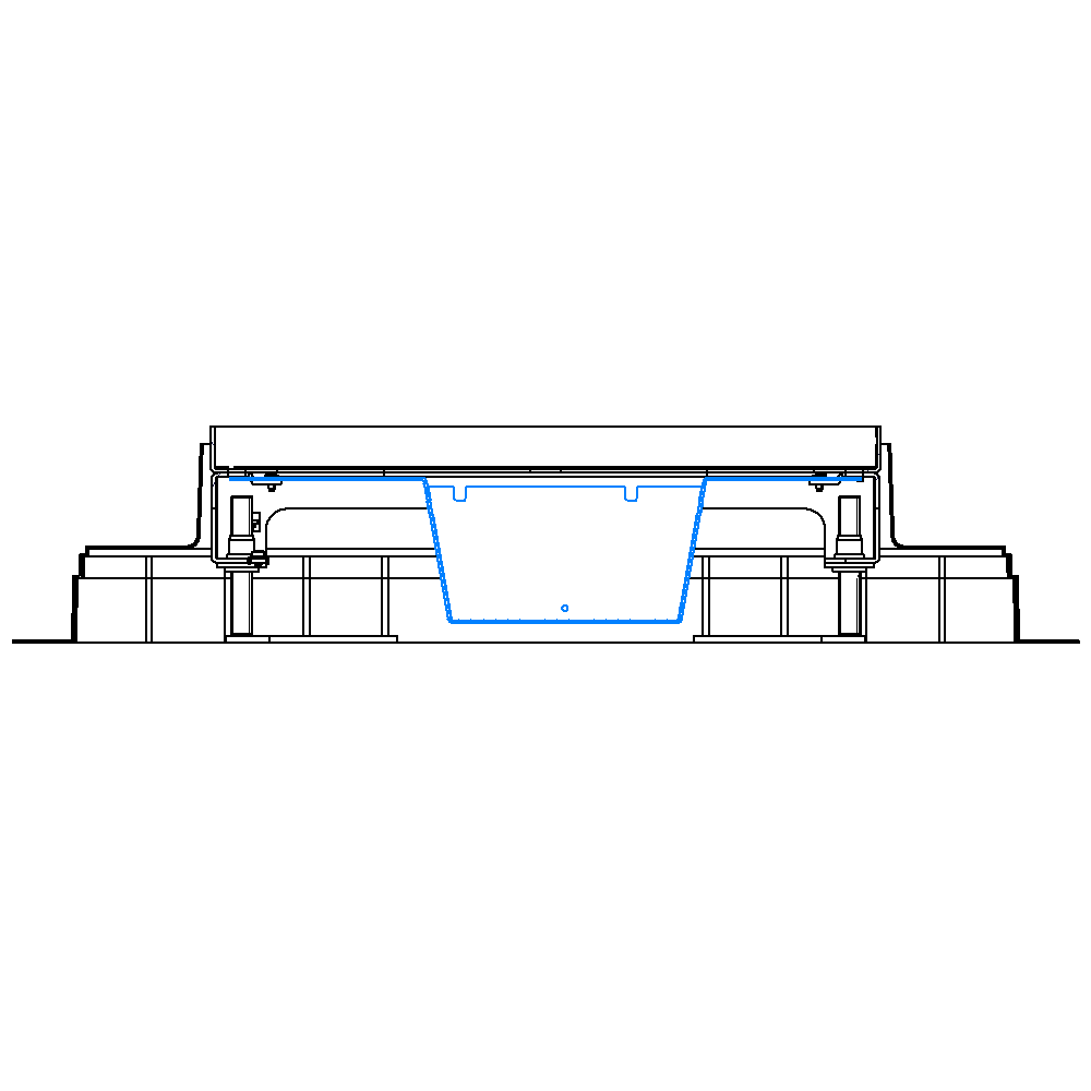 Steckdoseneinsatz für 2x7 FLF inkl. 2x 3xT13, weiss