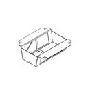 Steckdoseneinsatz für 2x4V FLF, leer zu Unterflurdose 210 small