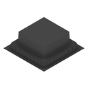 [UBD 260 283] Boîte d'encastrement plastique noir pour UBD 260, en haut: 270x270mm, en bas: 420x420mm, H: 150mm 