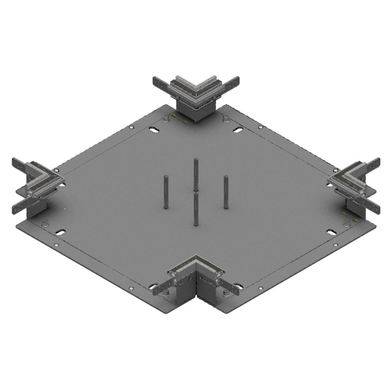 UBK Kreuz-Verbinder 400x80mm 