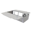 Élément de prise pour 2x7 FLF, 1x 3xT13 blanc inclus