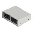 Anschlussbox ABH 100 für 2 FLF horizontal, leer