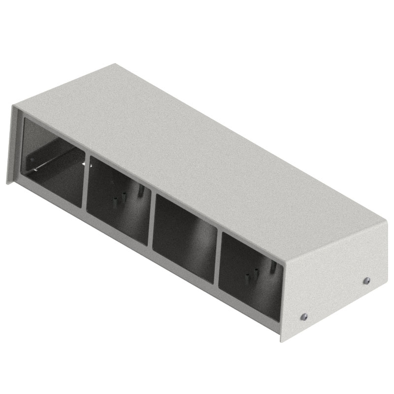 Anschlussbox ABV für 8 FLF vertikal, leer