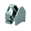 Hutschienen-Adapter (35mm), für 1xRJ45, Keystone, Kunststoff,