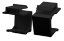 Keystone Modul Blind-Abdeckung, schwarz, Set à 10 Stück
