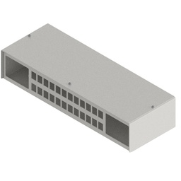 [MVT 150 244] Répartiteur média en surface pour 24 Keystone (19.4mm extrait)