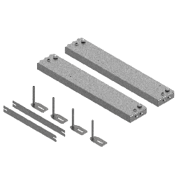 [UBD 260 320] Aufstock-Rahmen aus SVZ inkl. 95mm Niv.Schrauben zu UBD 260 und 320
